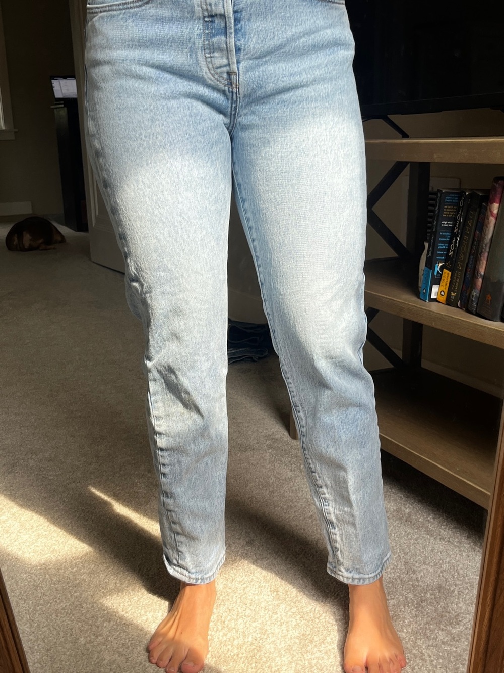 Levi's Light Blue Straight Leg Women's Jeans
